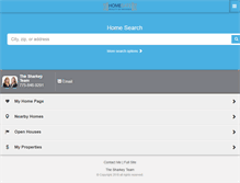 Tablet Screenshot of nevadahomes4you.com